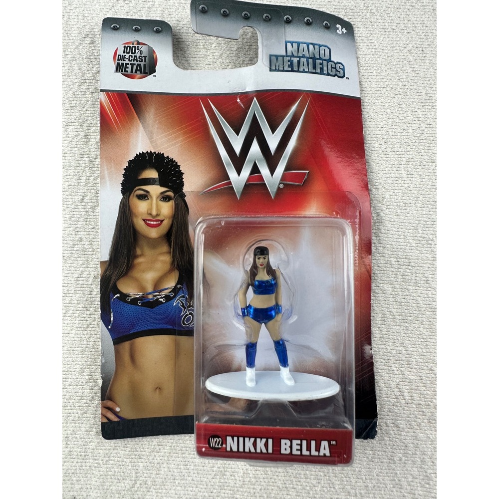 WWE Nano Metalfigs Die-Cast‎ NIKKI BELLA Wrestling Figure Collectible Diva